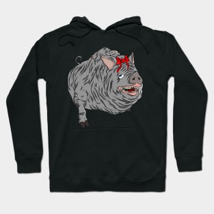 Bloodborne - maneater boar with ribbon Hoodie